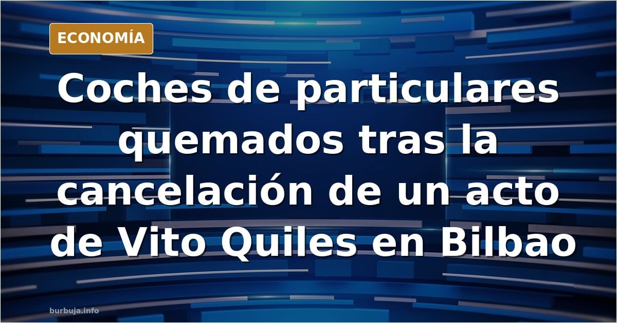 Vas a buscar tu coche y unos antitaxistas te lo han quemado para protestar contra Vito Quiles