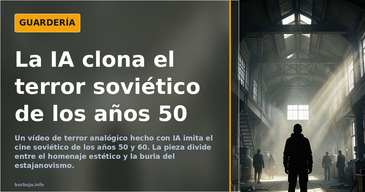 El terror soviético generado por IA que imita el cine de la URSS