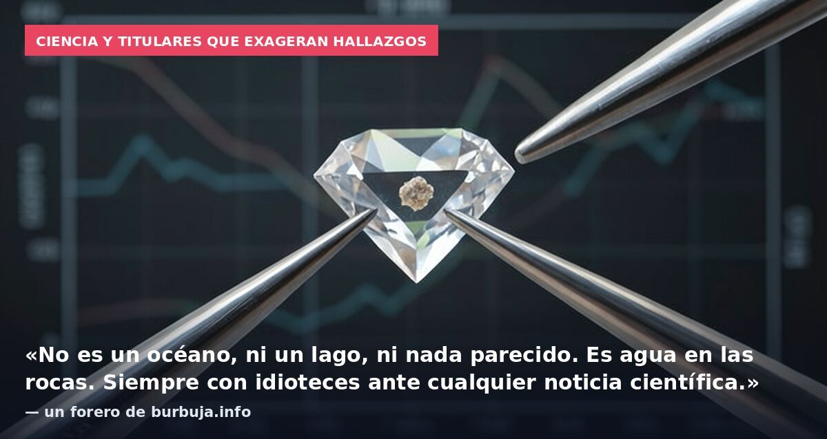 Julio Verne tenía razón: hay un océano gigante a 600 km. de profundidad.
