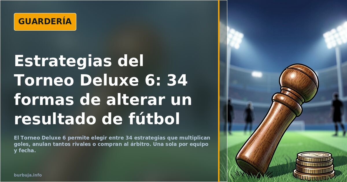 7° Fecha - Torneo Deluxe 6 (eleccion de estrategias) [ESPAÑA]