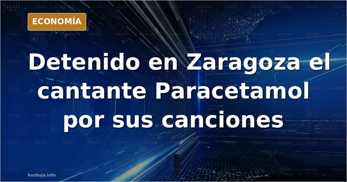 Detenido el cantante Paracetamol, por los terribles mensajes de repruebo en sus canciones