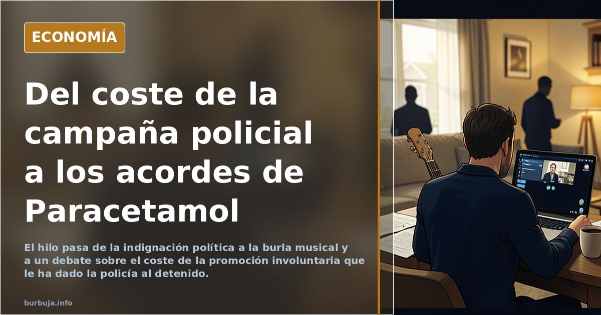 Detenido el cantante Paracetamol, por los terribles mensajes de repruebo en sus canciones