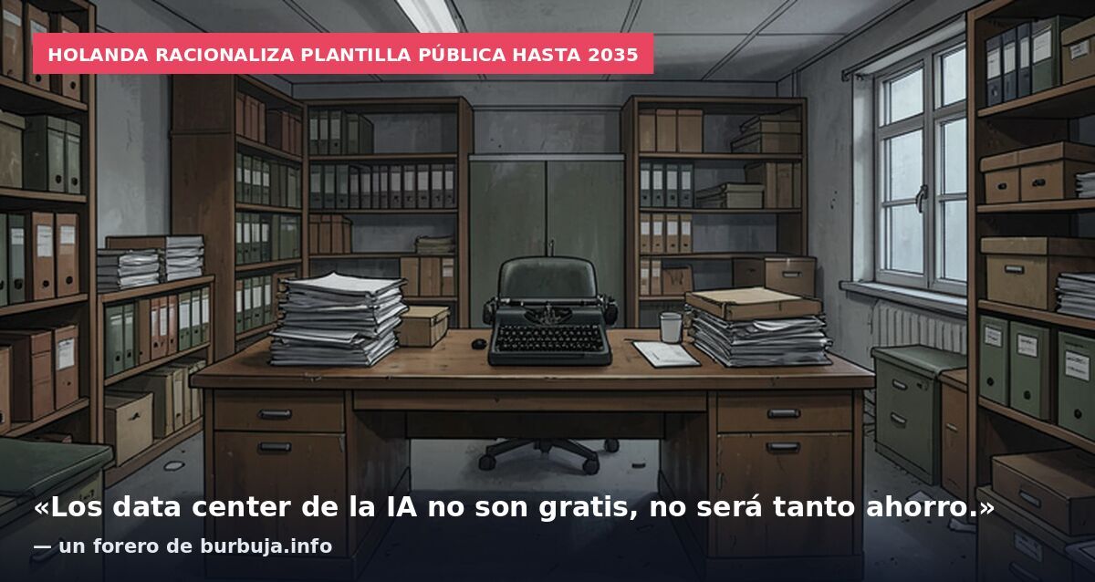 Funcionarios holandeses: ¿se les acaba el chollo?