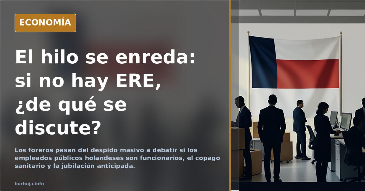 Funcionarios holandeses: ¿se les acaba el chollo?