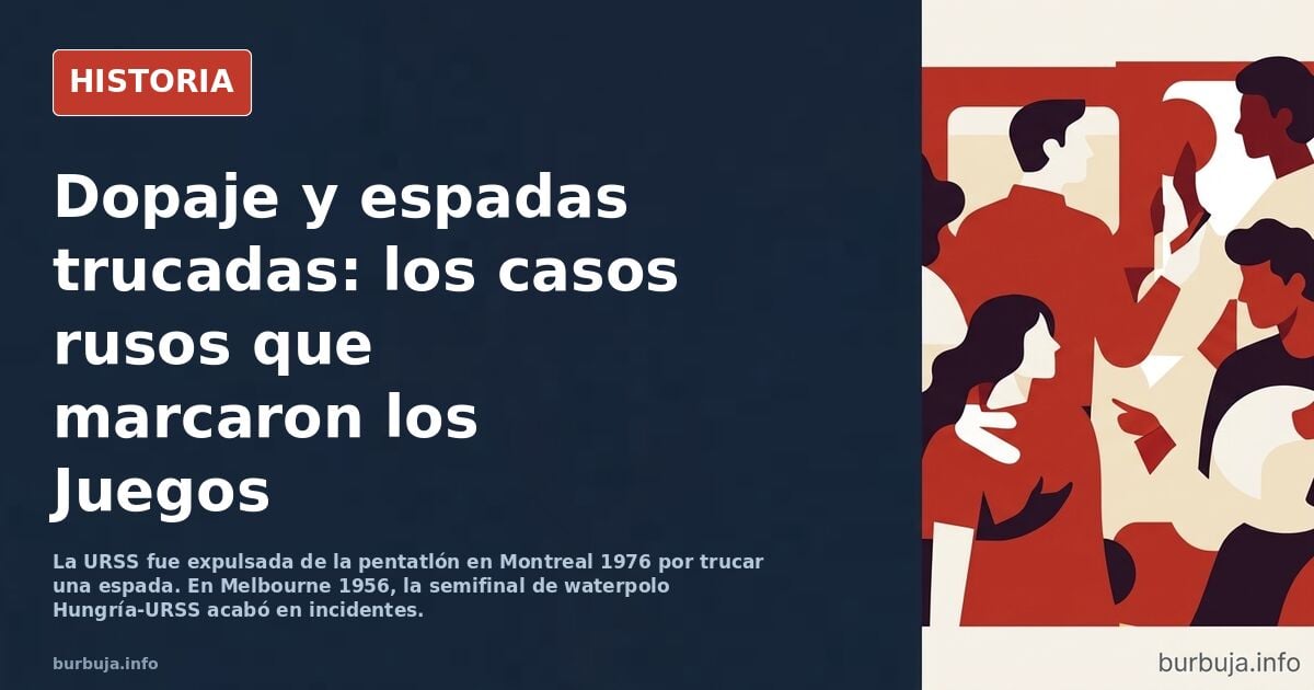 ¿Son los rusos los mayores tramposos de la historia del deporte?