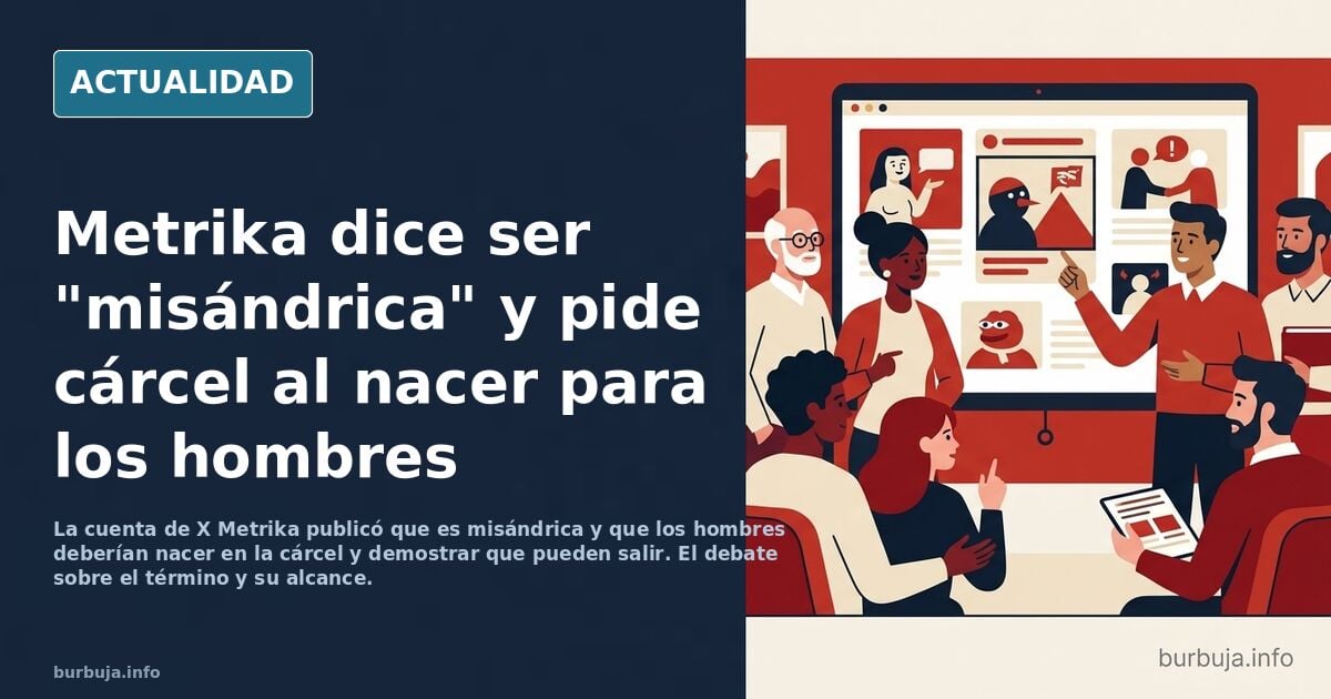 Debate sobre misandria: ¿los hombres parten con desventaja?