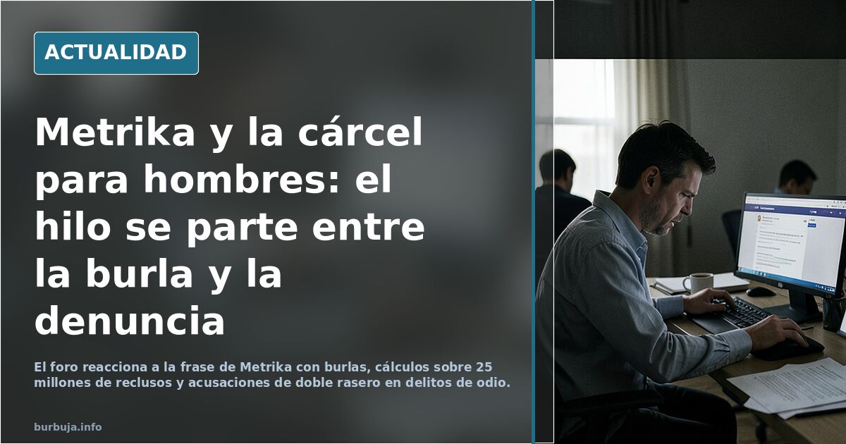 Debate sobre misandria: ¿los hombres parten con desventaja?