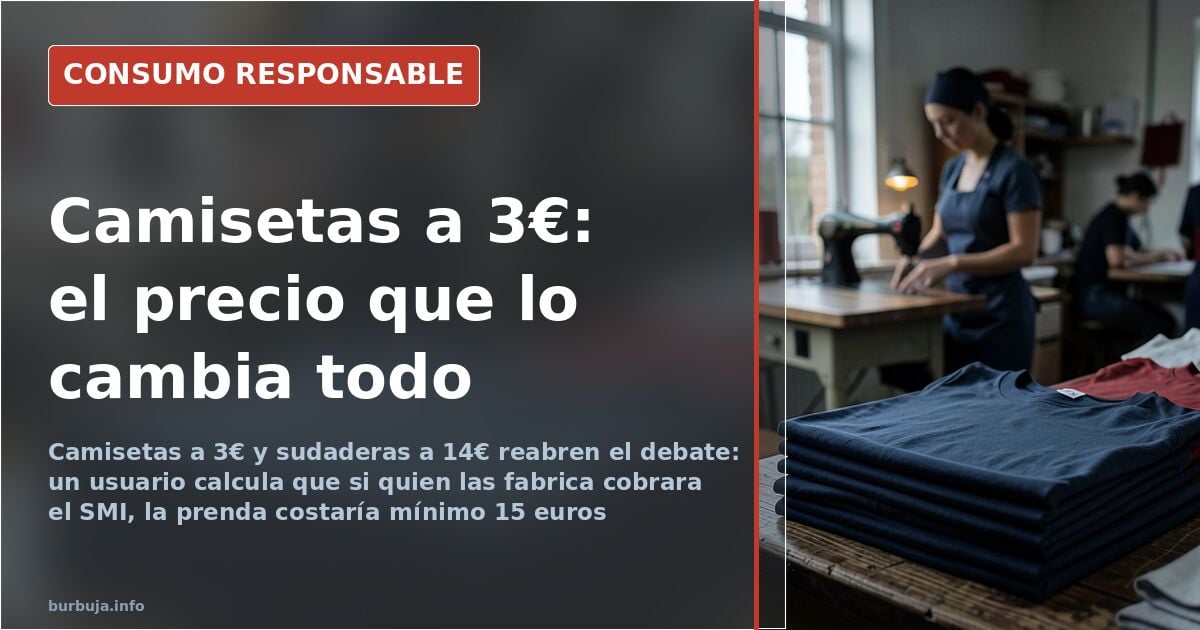 Camisetas básicas de algodón apiladas en una estantería de tienda de ropa deportiva con etiqueta de precio baja
