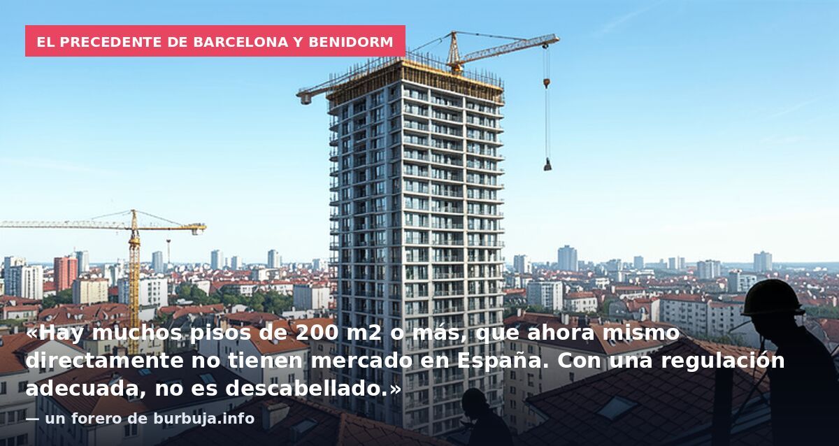 FRIJOL propone dividir zulos en zulos más pequeños y aumentar la altura de los edificios