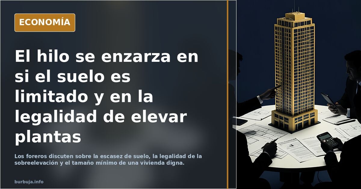 FRIJOL propone dividir zulos en zulos más pequeños y aumentar la altura de los edificios