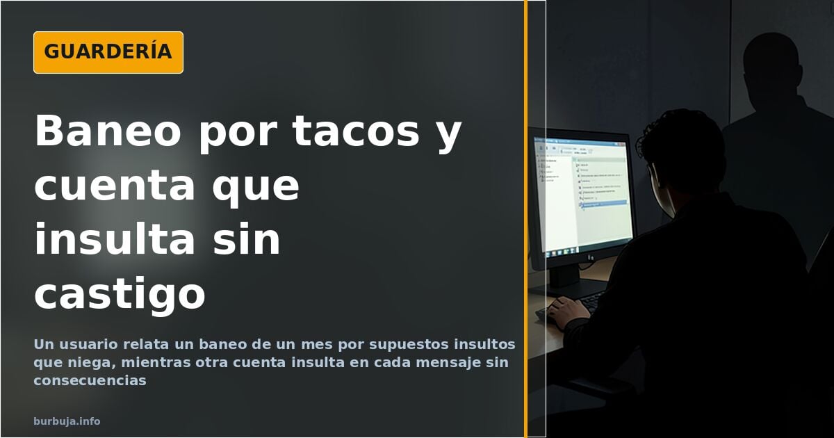 Baneos de un mes y moderación automatizada: la queja por el doble rasero