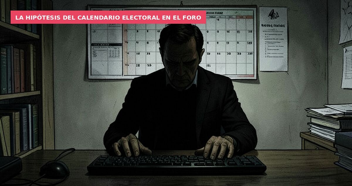 La hipótesis del calendario electoral en el foro