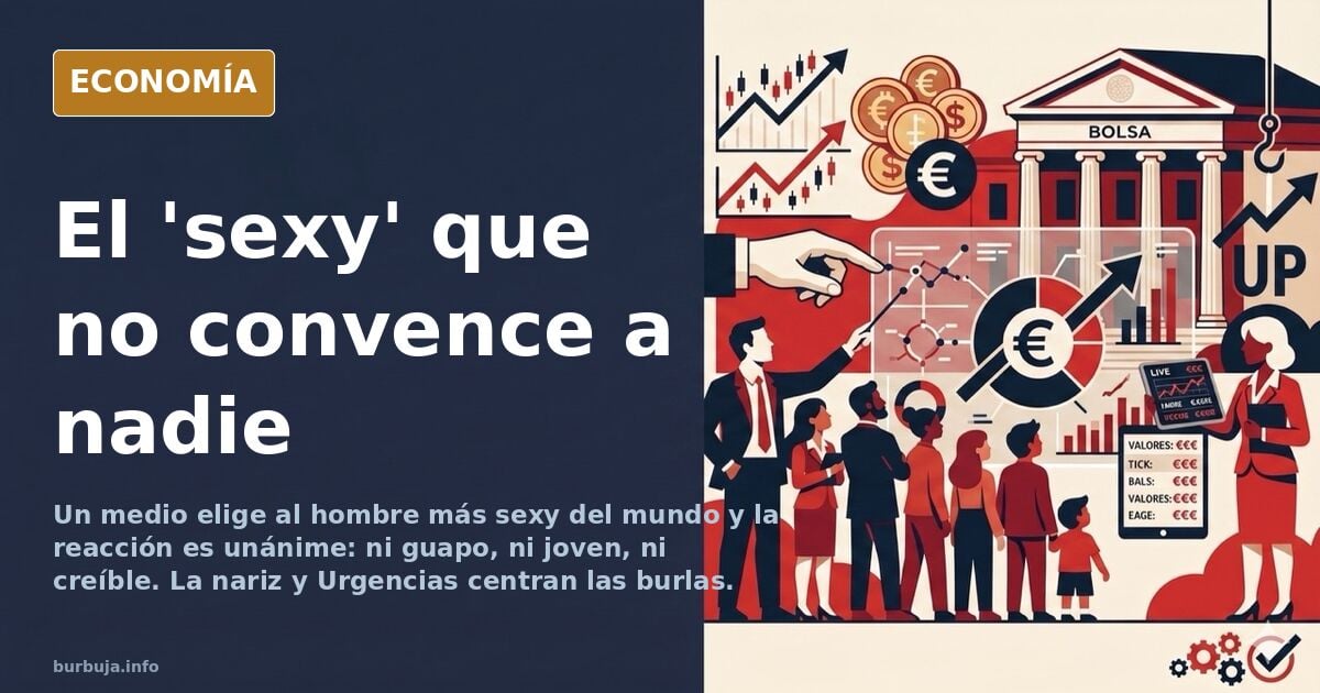 El hombre más sexy del mundo es un cincuentón con nariz grande y cara de bibliotecario