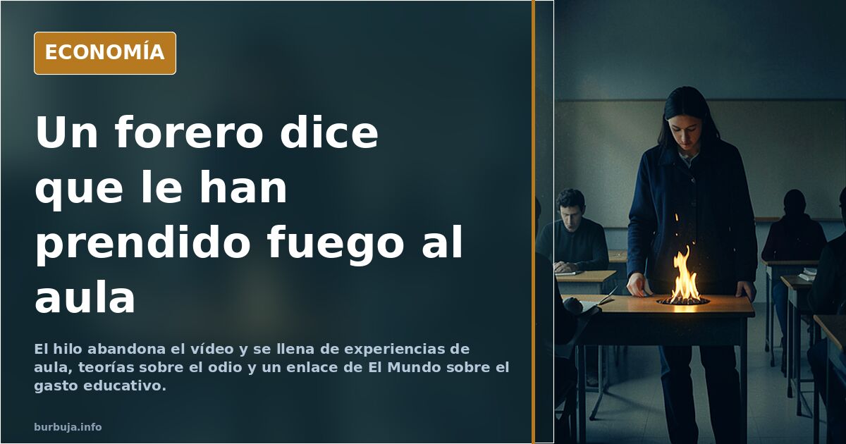 Una profesora se queja de los nuevos alumnos: ¿qué está pasando?