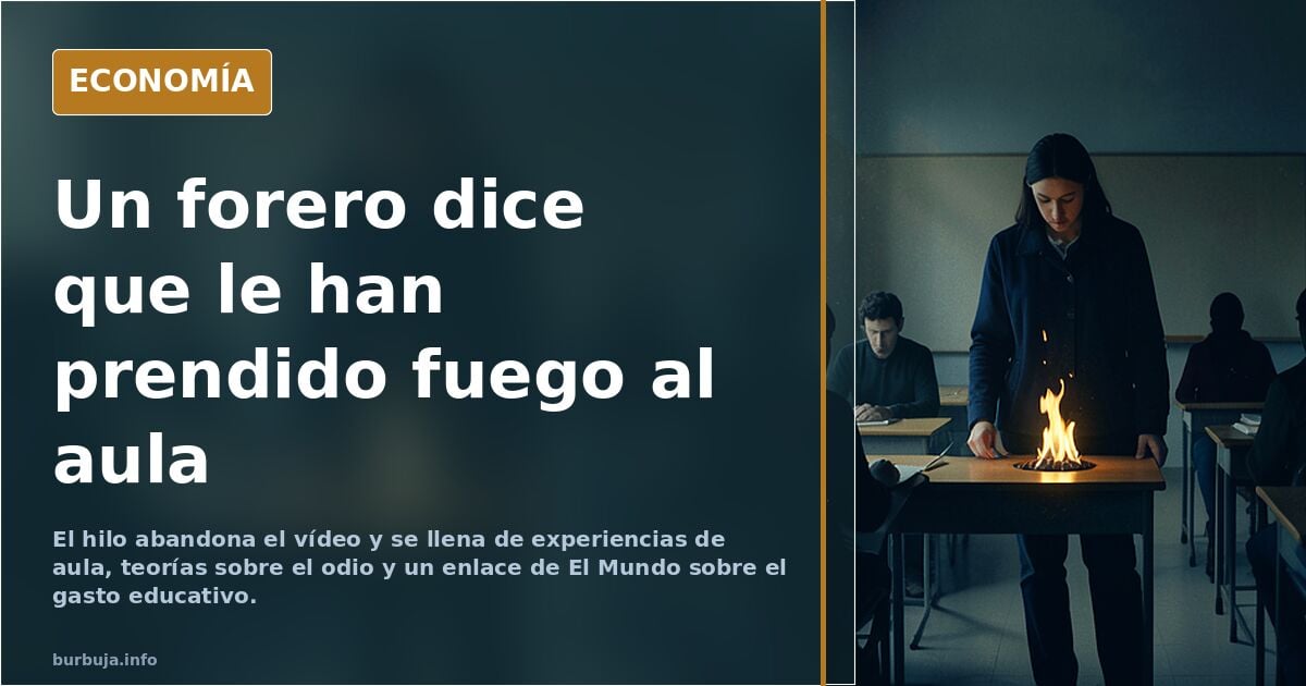 Una profesora se queja de los nuevos alumnos: ¿qué está pasando?