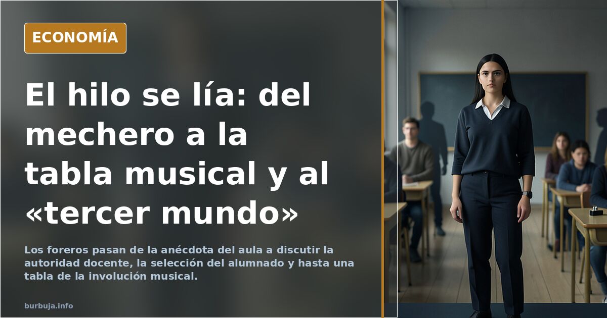 Una profesora se queja de los nuevos alumnos: ¿qué está pasando?
