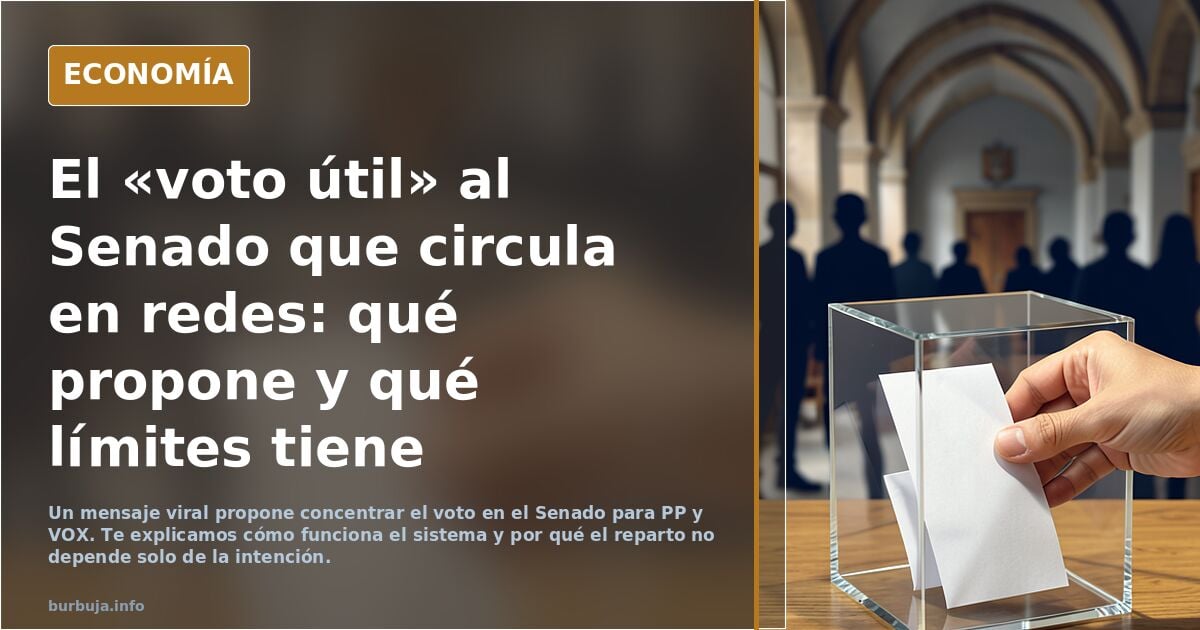 ATENCION IMPORTANTE como votar al SENADO