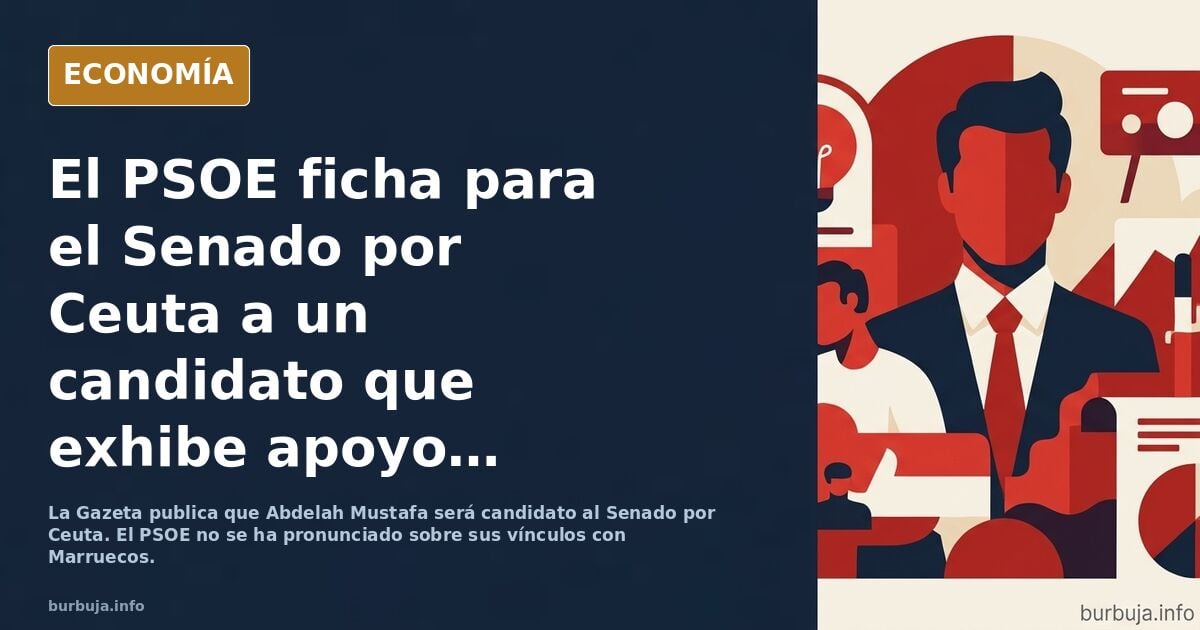 El PSOE ficha para el Senado en Ceuta a un candidato polémico