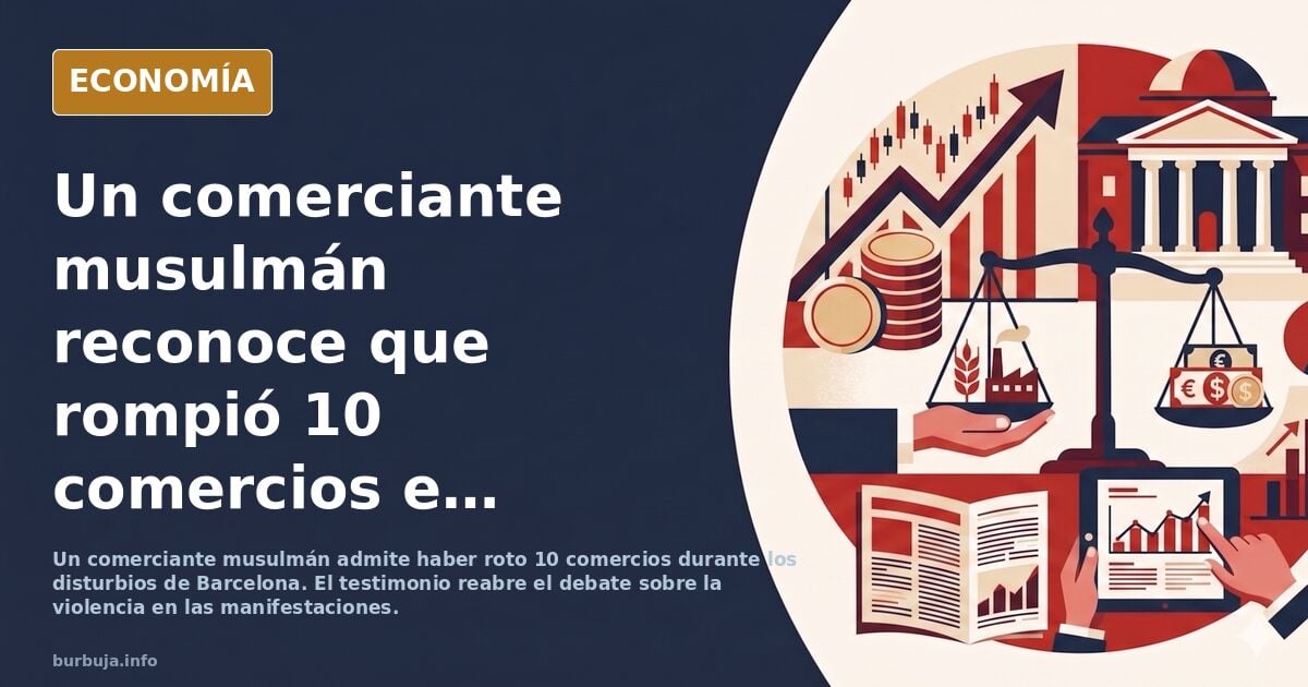Reconoce que rompió 10 comercios: ¿qué condena merece?