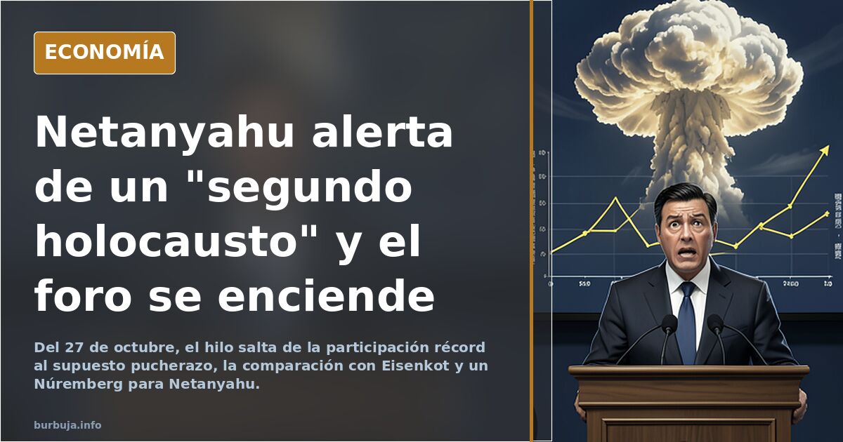 Netanyahu entra en pánico ante una participación récord en Israel: “Nos roban las elecciones