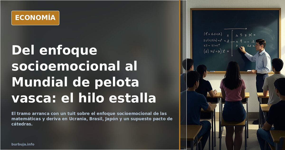117 equipos, 30 puestos de élite y un solo país hispanohablante: ¿qué está pasando con las matemáticas? Desastre total España