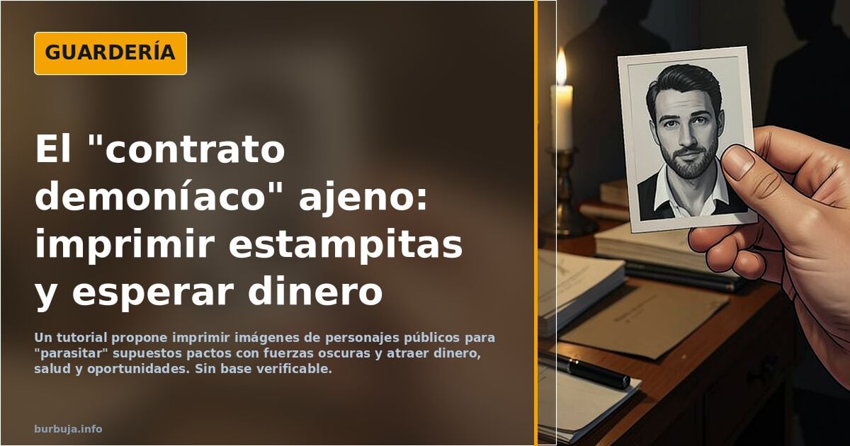Cómo aprovecharse del contrato demoníaco de otra persona (tutorial)