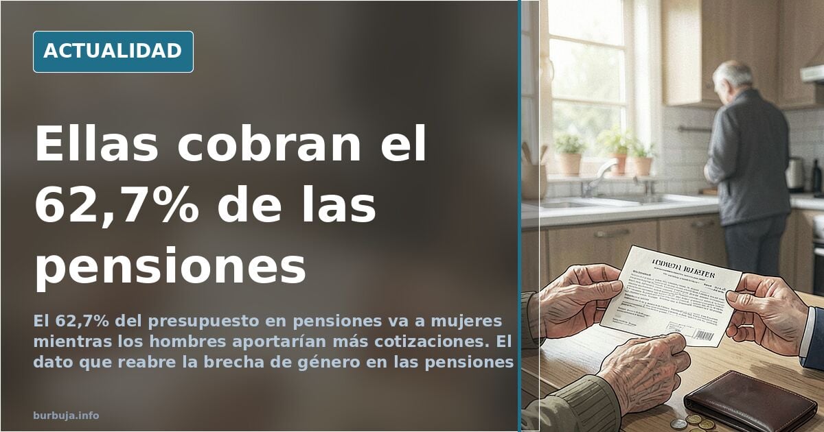 Personas mayores en una oficina de pensiones revisando documentación sobre brecha de género en pensiones