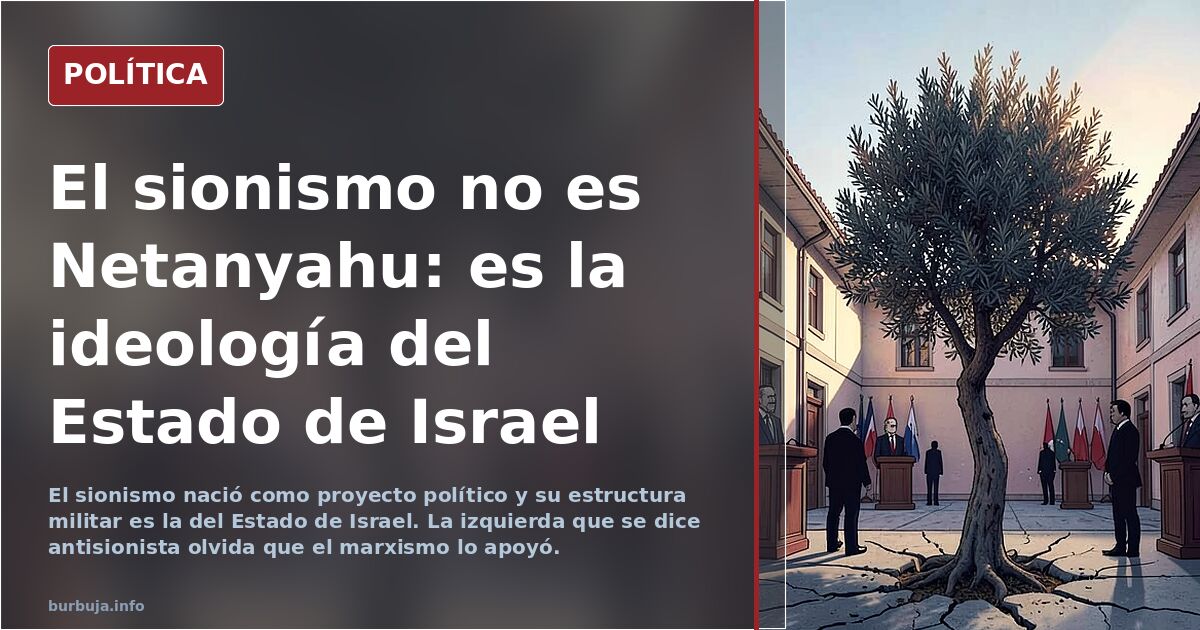 Los progres son subnormales profundos, creen que hay sionismo no sionista