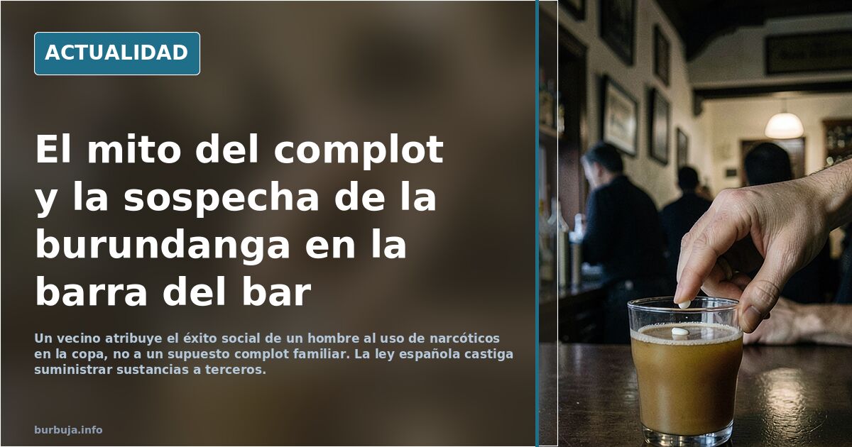 Se supone que uno en el pueblo le hace complot al hermano, pero yo creo que solo usa Burundanga.