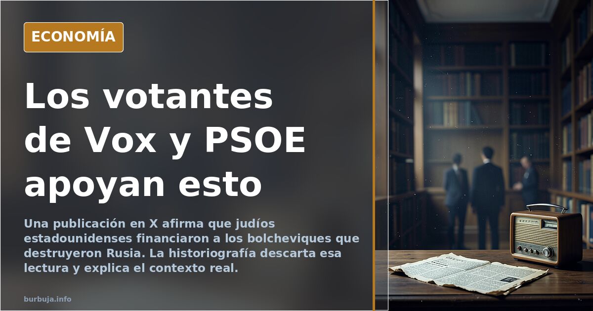 Los votantes de Vox y PSOE apoyan esto