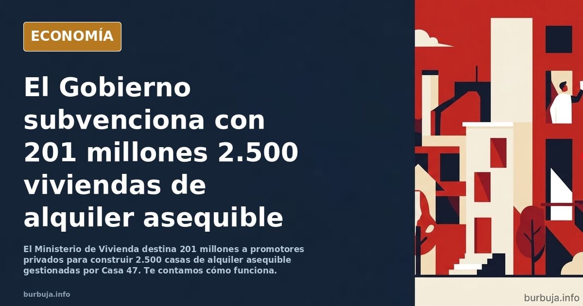 El gobierno aprueba mas de 200 millones para vivienda publica :)