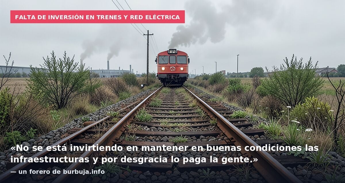 LOS TRENES ESPAÑOLES y el SISTEMA ELECTRICO, ESTAN BAJO SABOTAJE