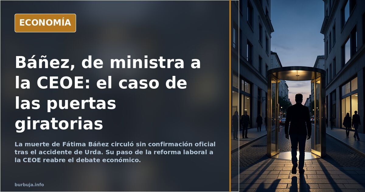 Fátima Báñez y la reforma laboral que la CEOE aplaudió