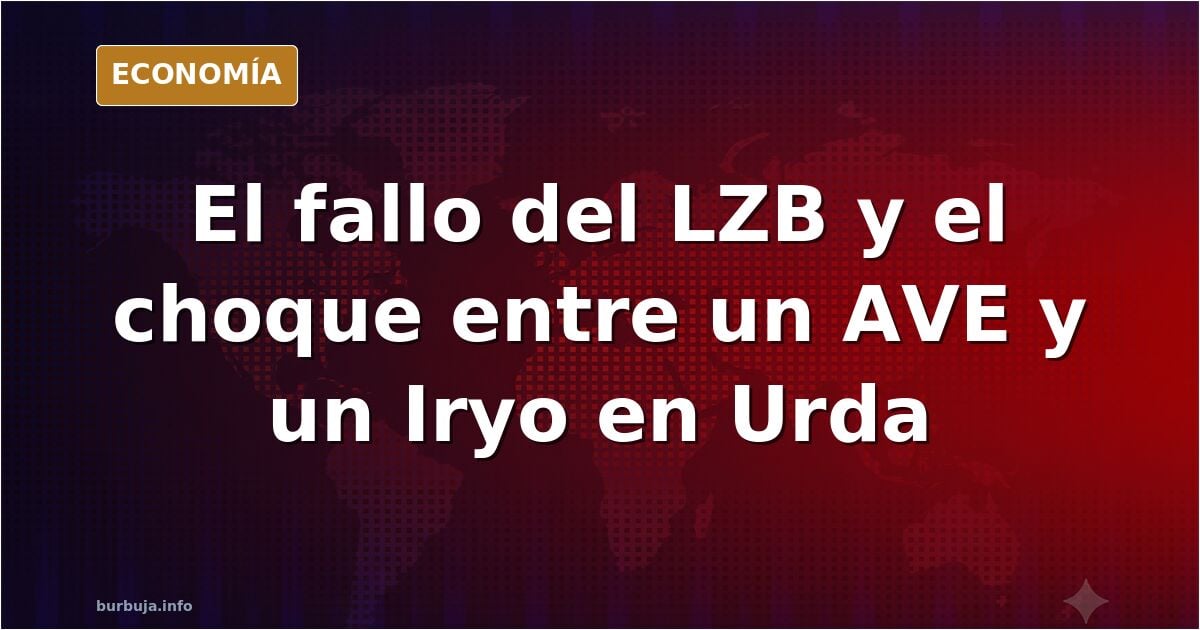Primeras informaciones del accidente de tren.
