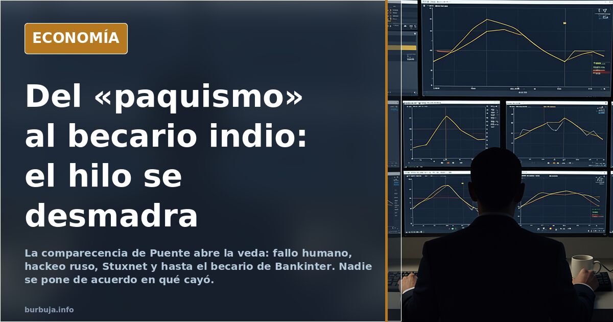 Oscar Puente dice que el sistema cayó por un fallo informático