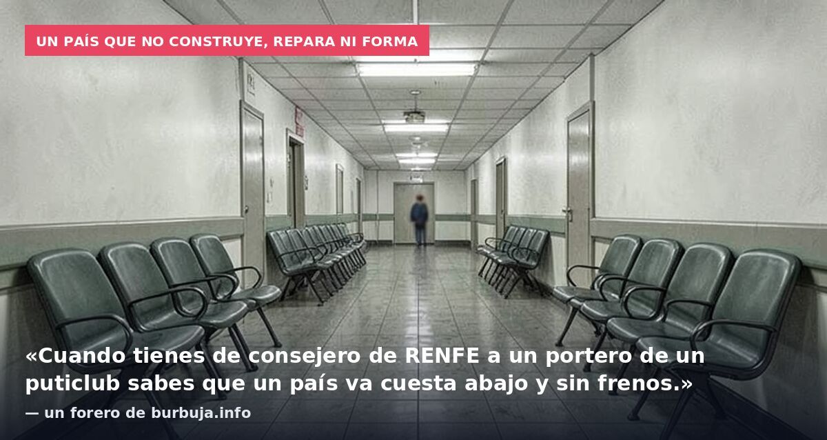España colapsa ya de forma acelerada.