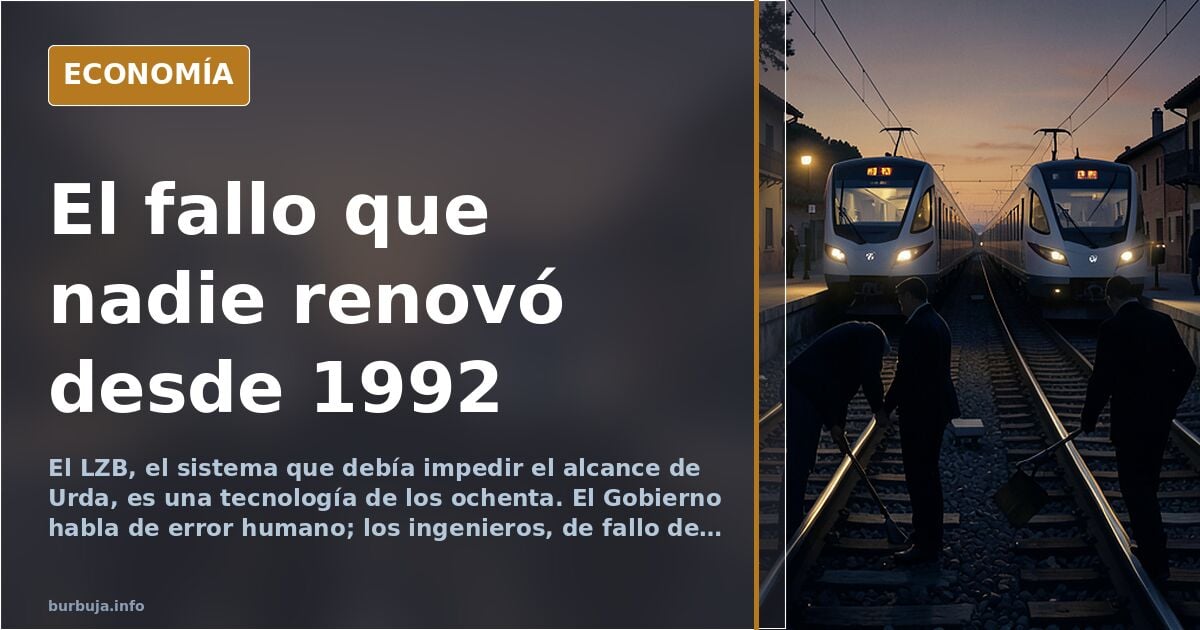 El sistema de seguridad del AVE Madrid-Sevilla no se renueva desde 1992