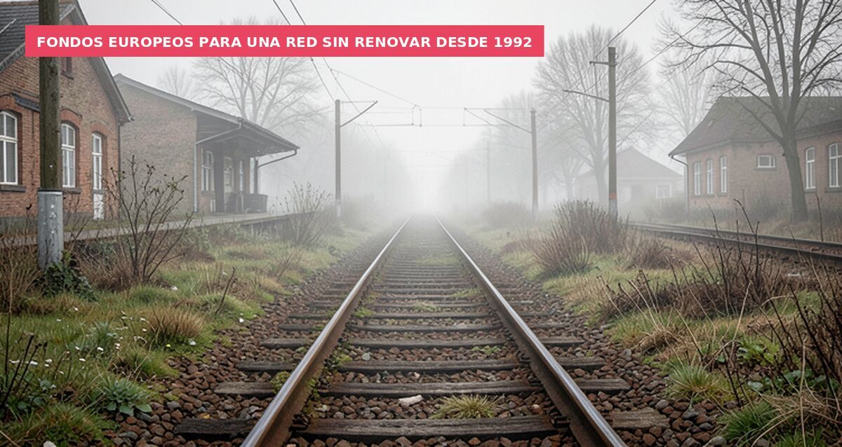 Fondos europeos para una red sin renovar desde 1992