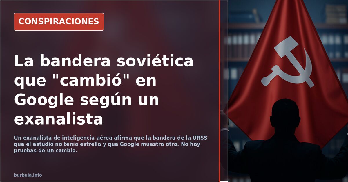 Bandera URSS con estrella