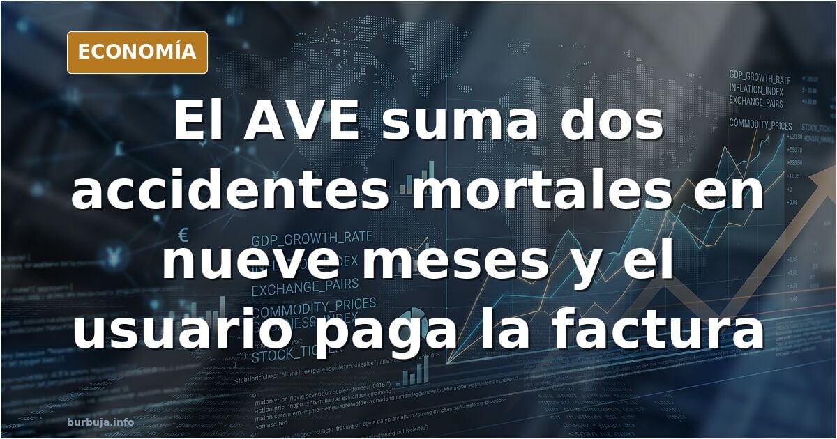 Que levante la mano quién vaya a coger el AVE de nuevo.