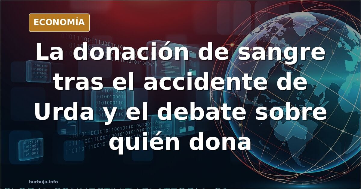 Ningún "nuevo español" en las  colas para donar sangre después del accidente del AVE