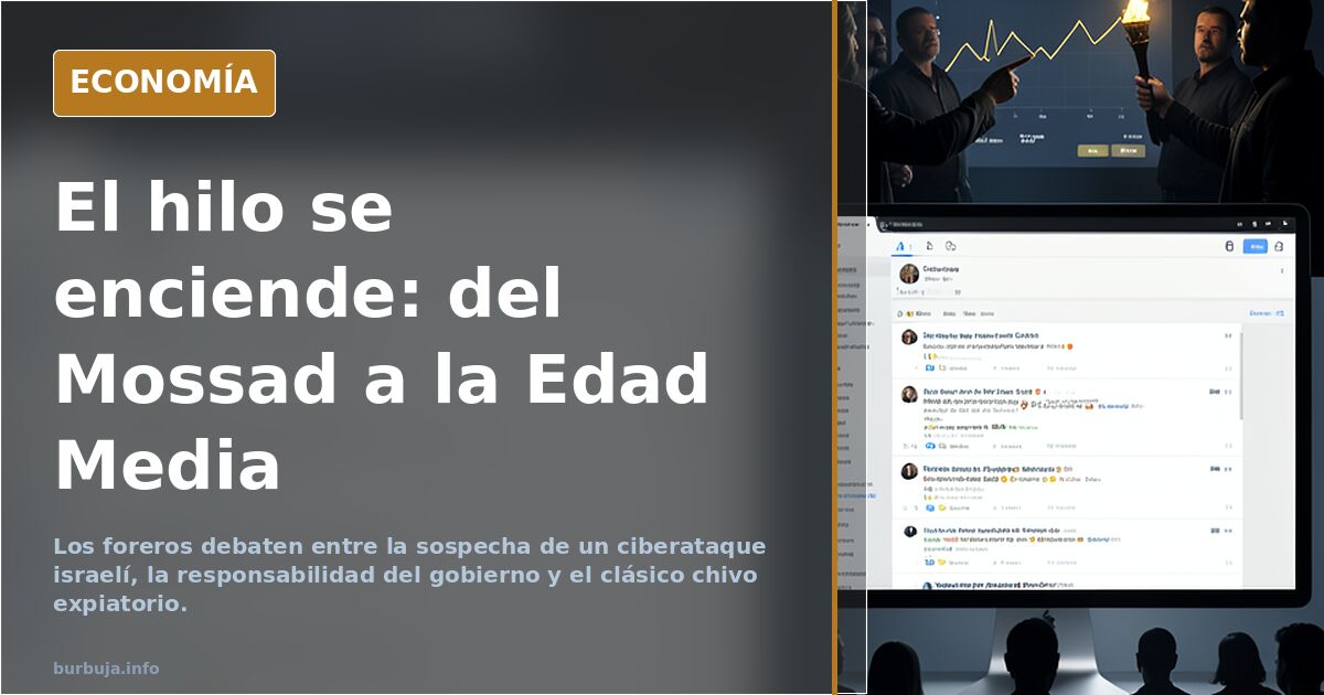 El hilo se enciende: del Mossad a la Edad Media