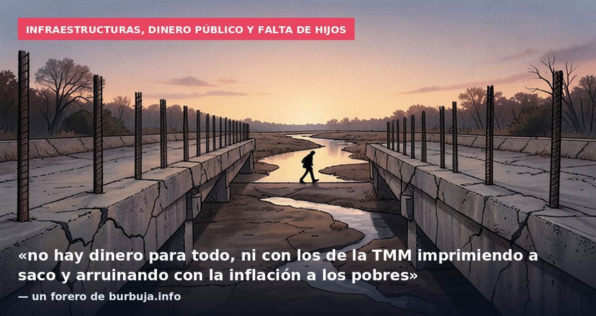 ¿ quereis saber adonde está el dinero para el mantenimiento de los trenes y el asfaltado de las carreteras? pasa que te lo enseño