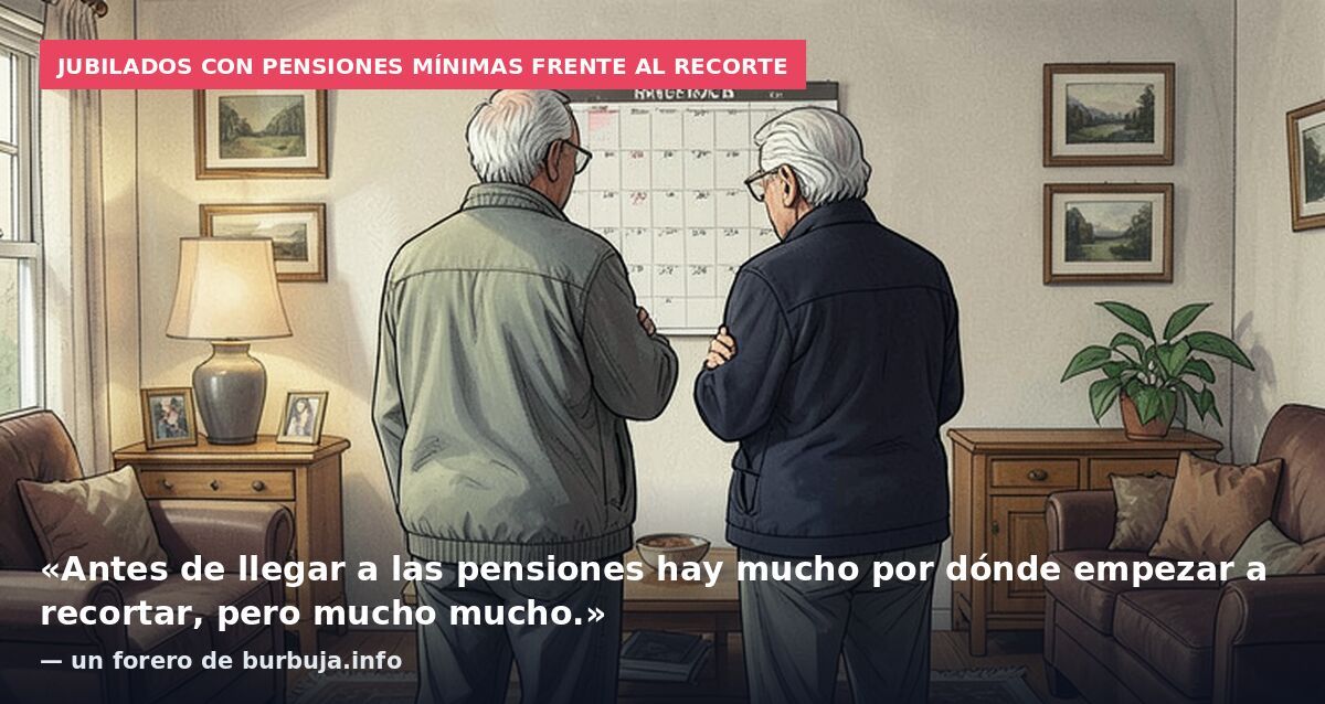 Las pensiones se comen el presupuesto y la sanidad se cae
