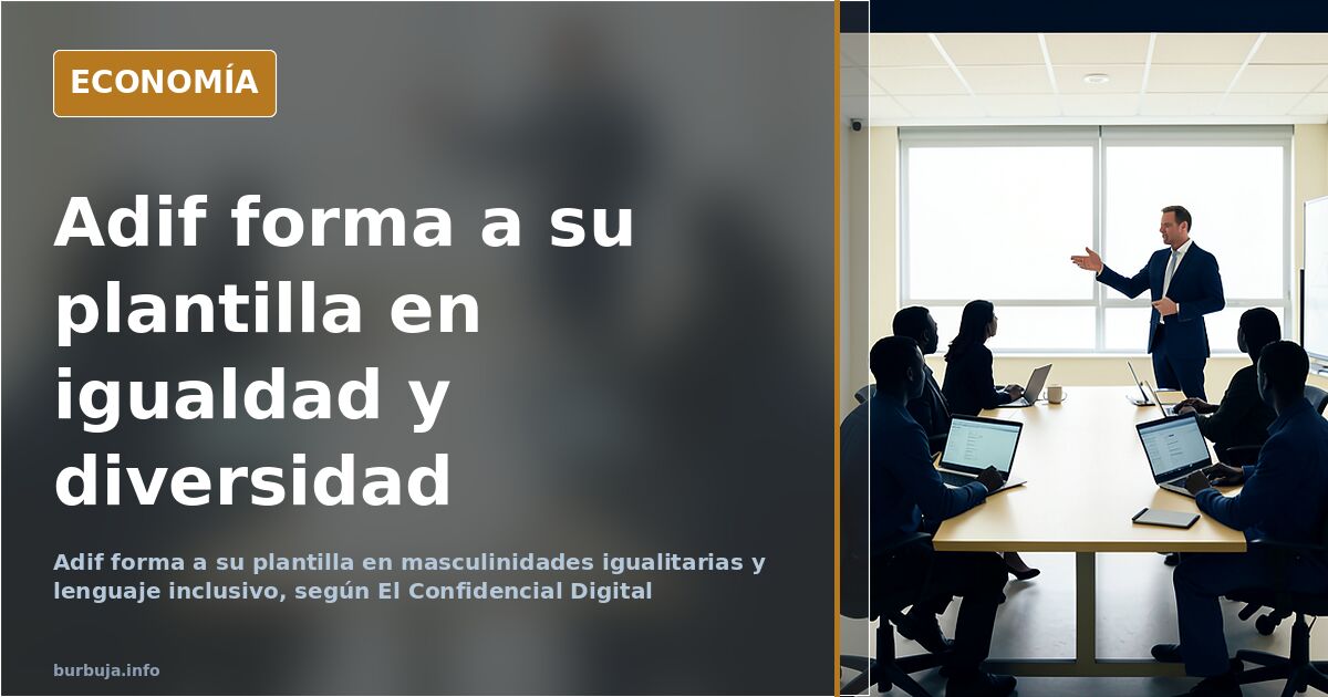 Adif forma a su plantilla en igualdad y lenguaje inclusivo