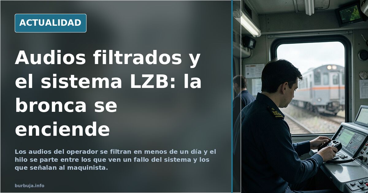 Se confirma. El Operador era un crio new generation
