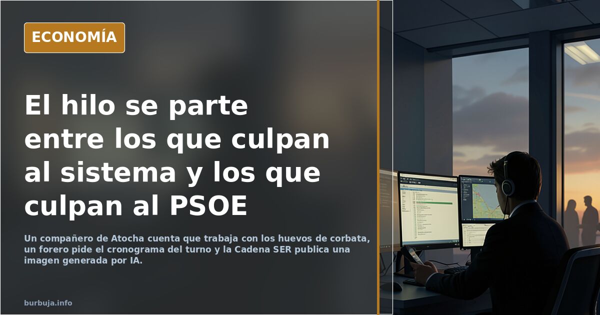 Los audios del accidente entre el maquinista y el operador