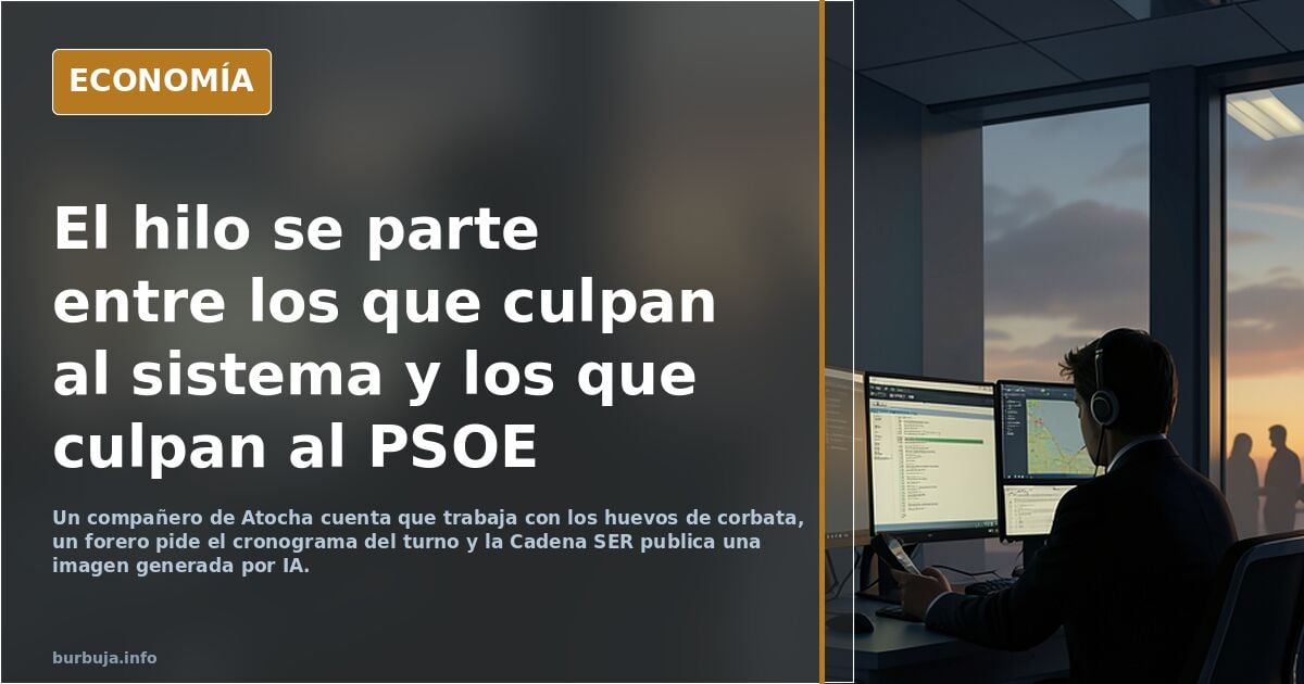 Los audios del accidente entre el maquinista y el operador