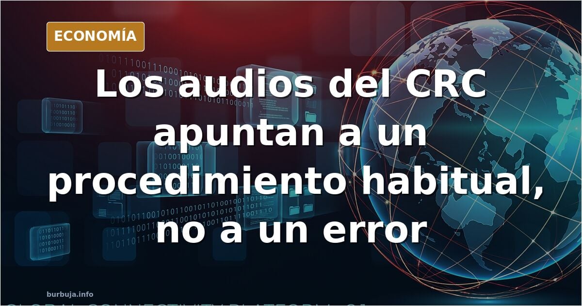 los audios filtrados precisamente exculpan al operador
