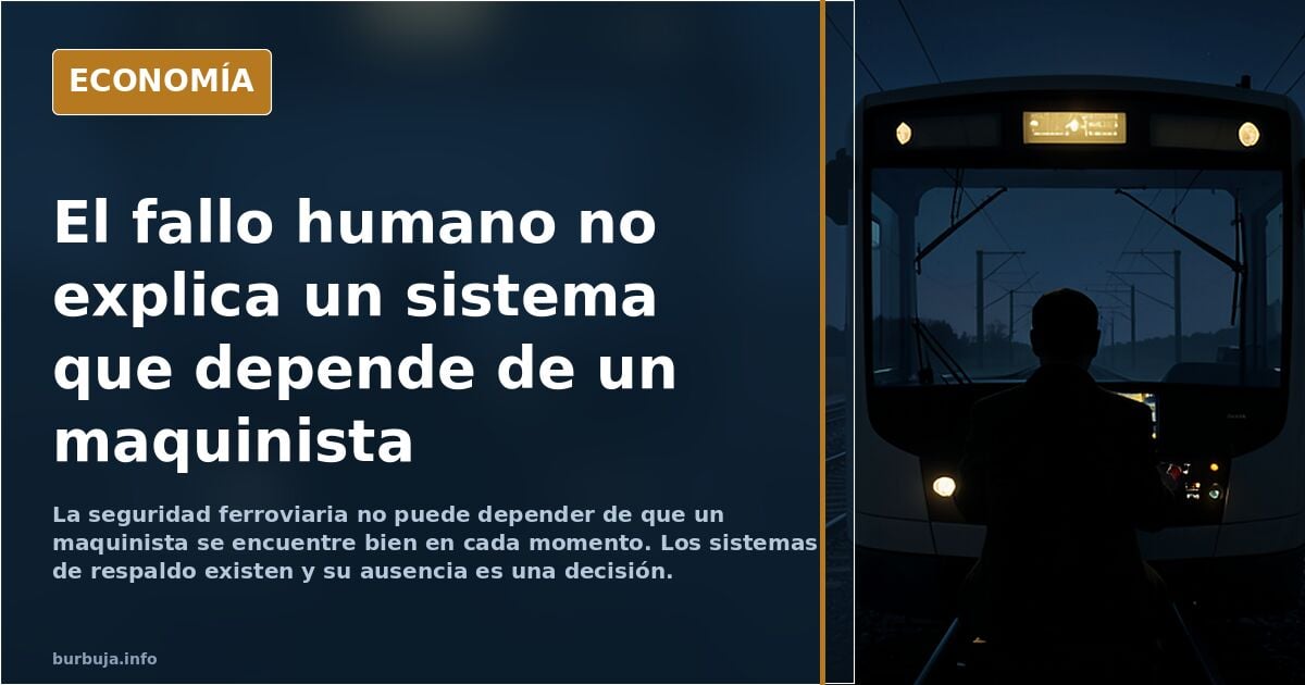 Para todos los que se abonan a lo del fallo humano y se quedan tan contentos...